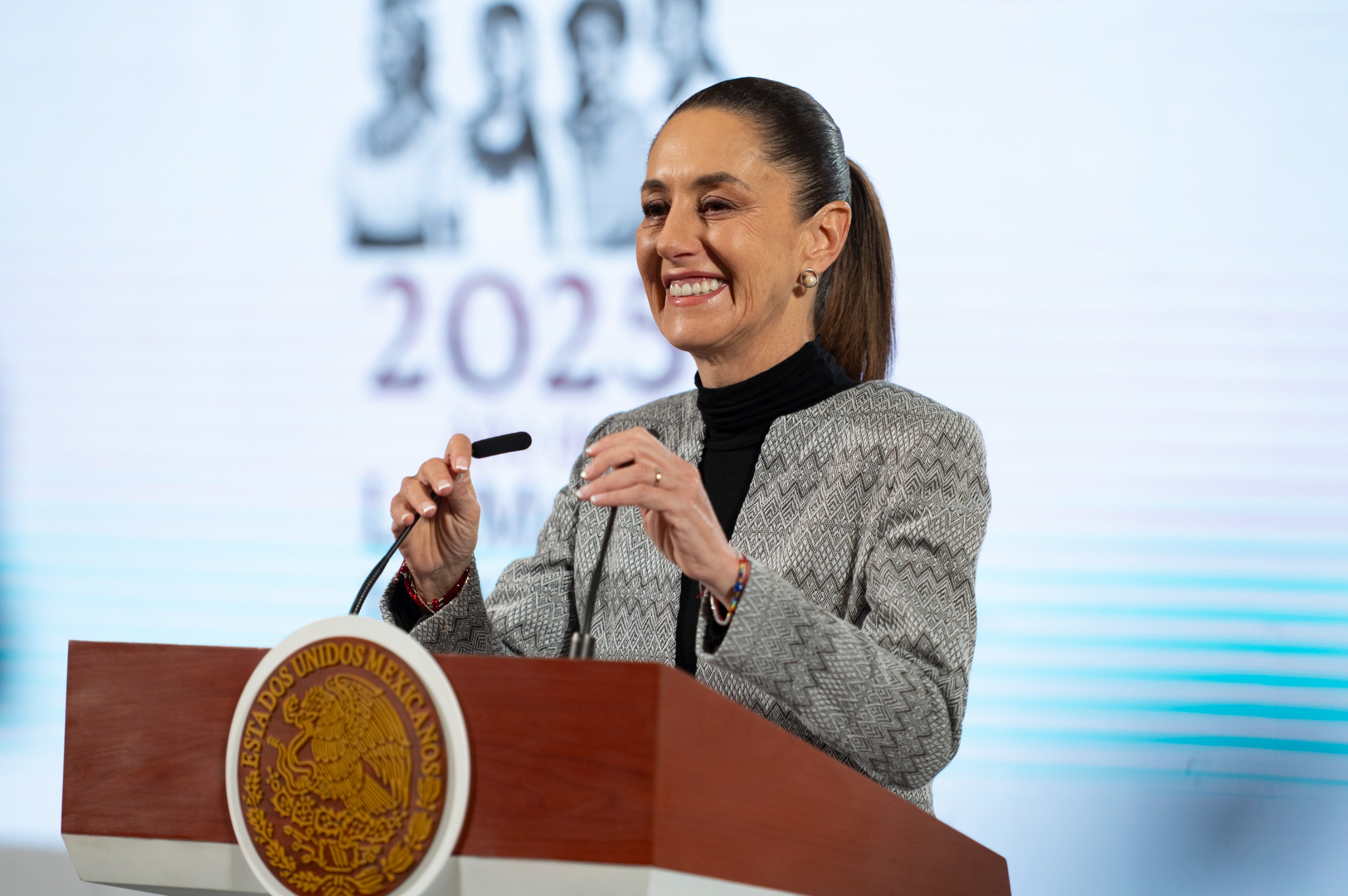 Claudia Sheinbaum alcanza histórica aprobación del 85%, la más alta en tres décadas