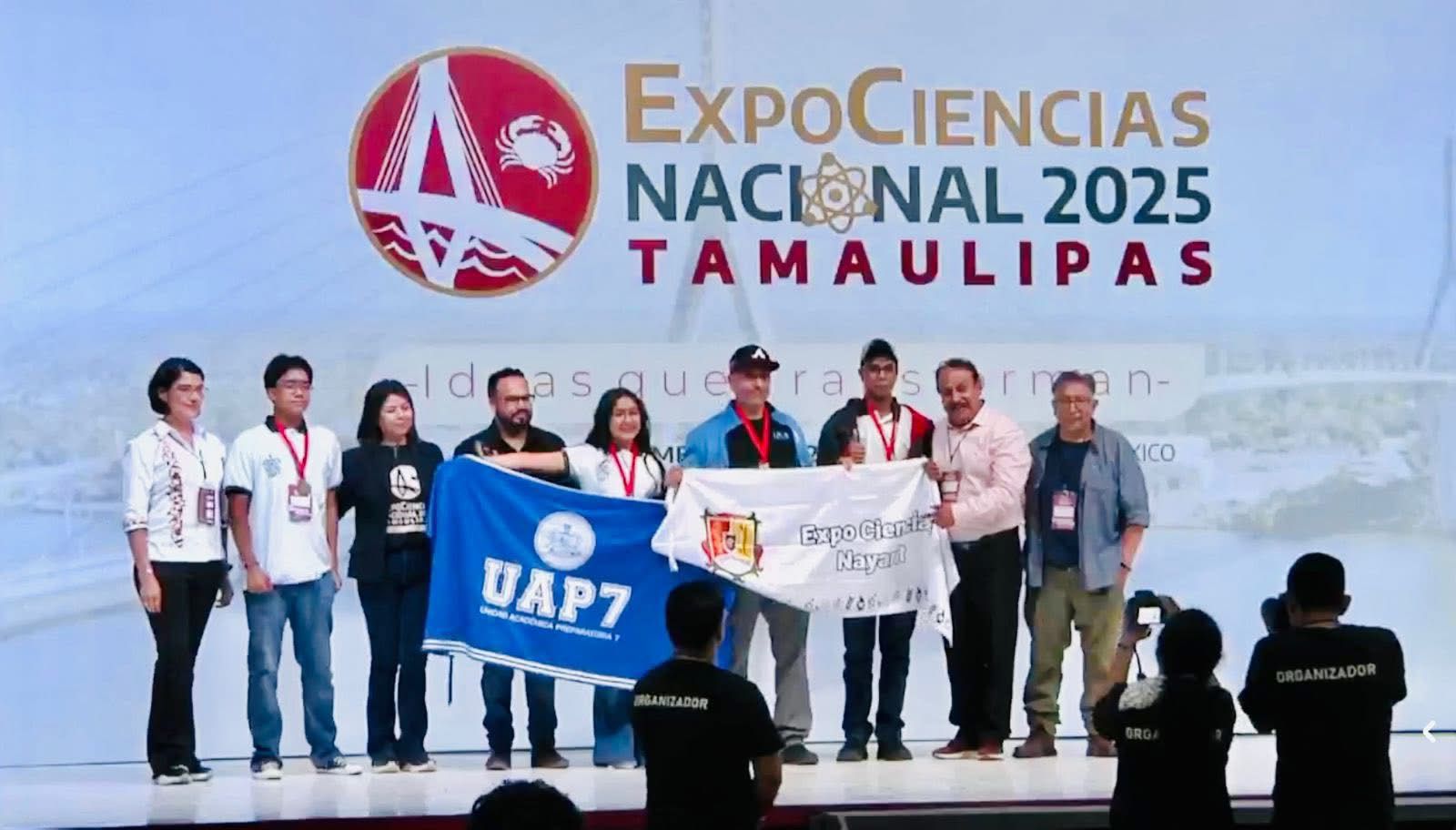 Estudiantes de la UAN ganan pase para competir en Ferias de Ciencias en Túnez y Bélgica