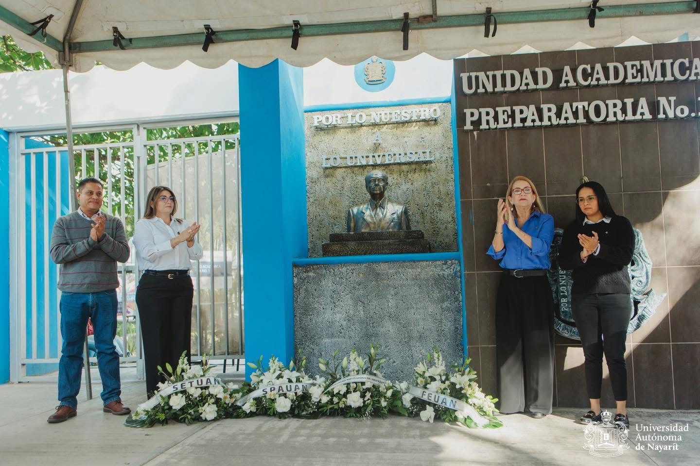 UAN rinde homenaje al fundador Julián Gascón Mercado en su natalicio