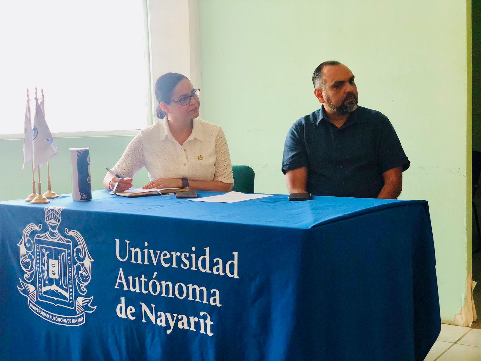 Continúa UAN con evaluación del Plan de Desarrollo en Preparatoria de Villa Hidalgo