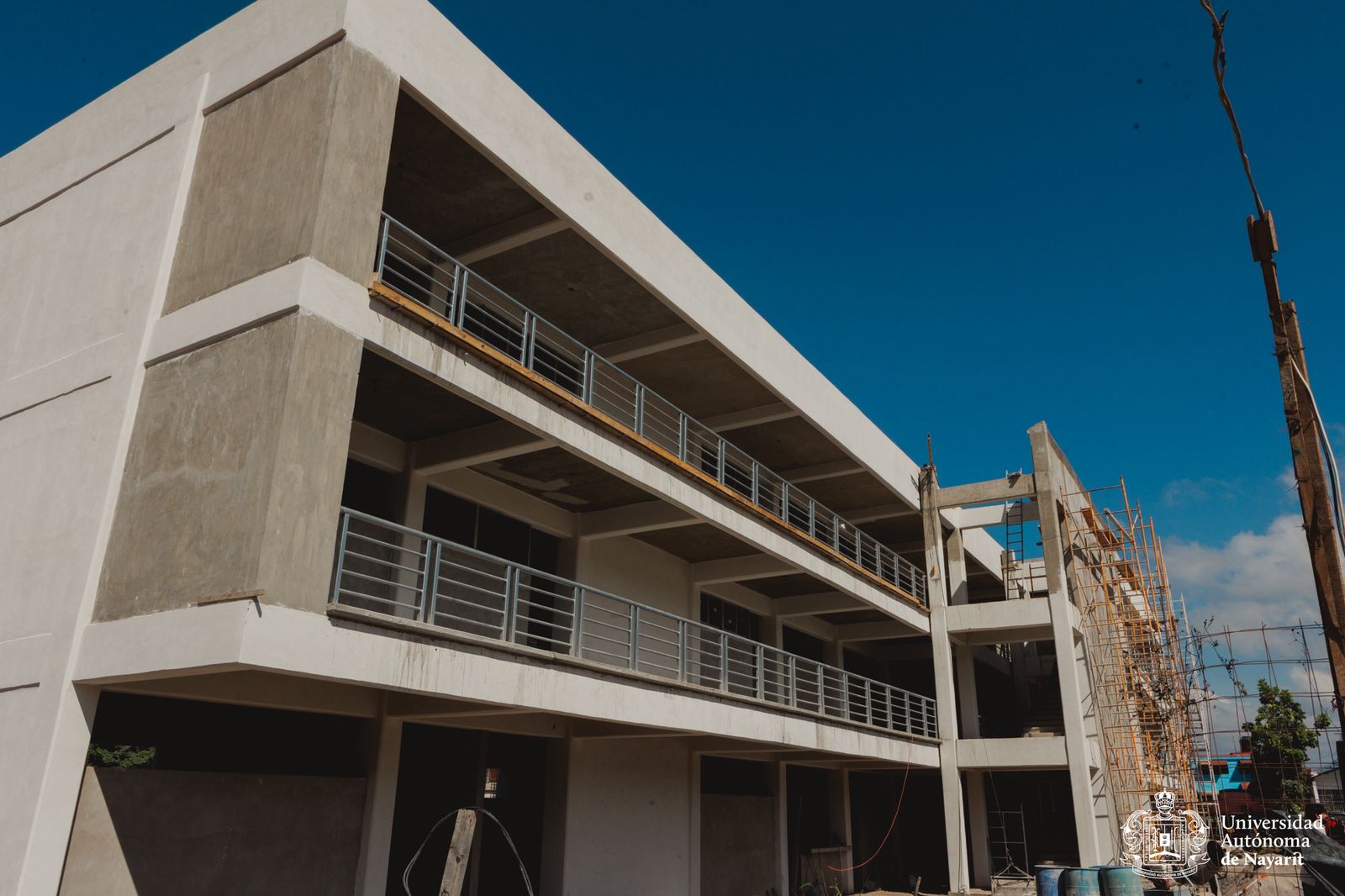 UAN supervisa avances de obras en la Unidad Académica de Artes